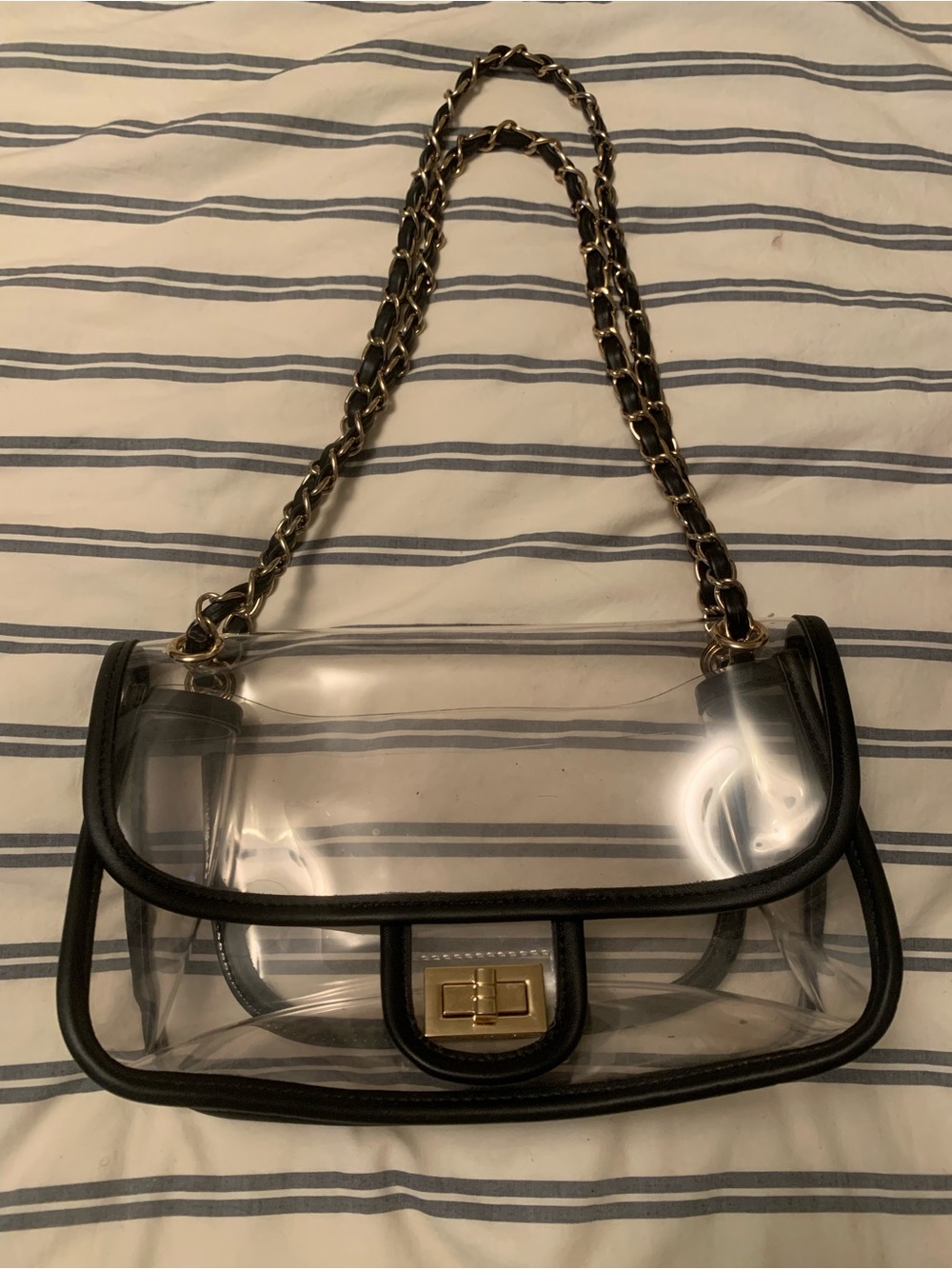Clear Convertible Stadium bag